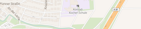 Karte Konrad-Kocher-Schule Ditzingen