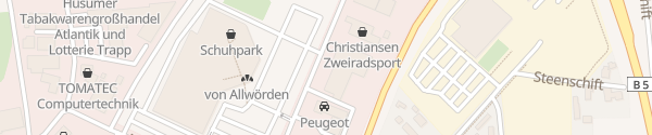 Karte Autohaus Carstens Husum