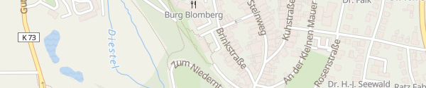 Karte Alte Meierei Blomberg