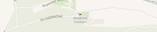 Karte Waldhotel Sulzbachtal Schönaich
