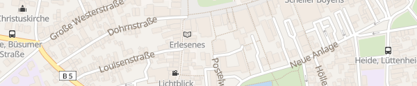 Karte Rathaus Heide