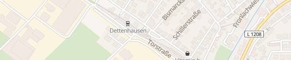 Karte Bahnhofstraße Dettenhausen