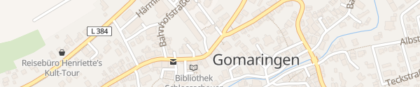 Karte Rathaus Gomaringen