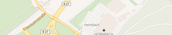 Karte Hornbach Tübingen