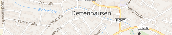 Karte Rathaus Dettenhausen