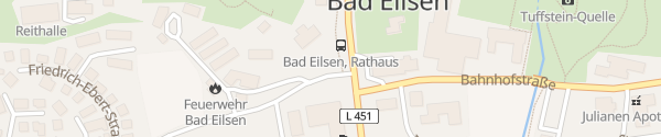 Karte Rathaus Bad Eilsen