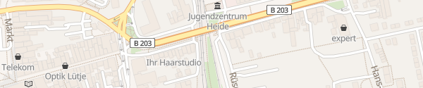 Karte Bahnhof Heide