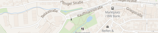Karte U-Bahn Station Botnang Stuttgart