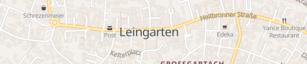 Karte Rathaus Leingarten