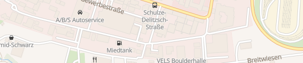 Karte Bürkle + Schöck Stuttgart
