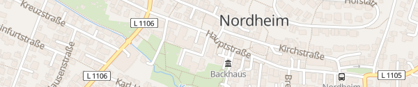 Karte Rathaus Nordheim