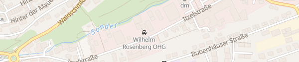 Karte Mercedes Autohaus Rosenberg Bad Wildungen