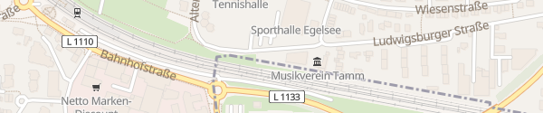 Karte Ludwigsburger Straße Tamm
