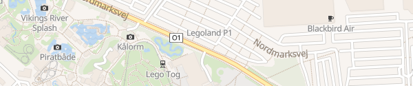 Karte Legoland P1 Billund