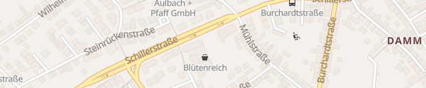 Karte tegut Schillerstraße Aschaffenburg