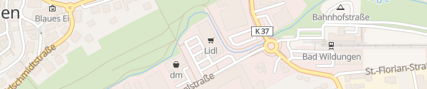 Karte Lidl Bad Wildungen