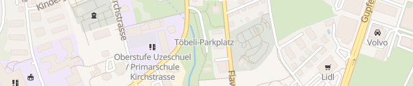 Karte Parkplatz Töbeli Niederuzwil