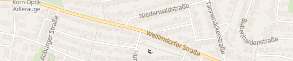 Karte Weilimdorfer Straße Stuttgart