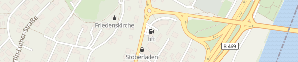 Karte bft Tankstelle Miltenberger Straße Obernburg am Main