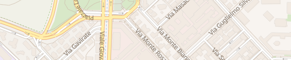 Karte Montebianco Mokinba Hotels Milano