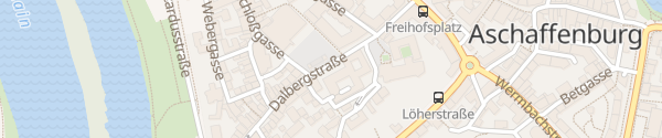 Karte Rathaus Aschaffenburg
