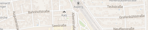Karte Bahnhof Asperg