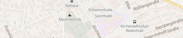 Karte Kirchfeldstraße Kirchentellinsfurt