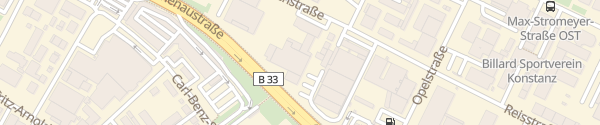Karte Schnellladesäule Autohaus Südstern-Bölle Konstanz