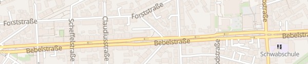 Karte Spittastraße Stuttgart