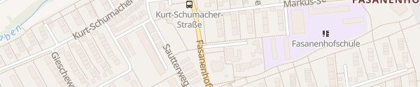 Karte Bonhoefferweg Stuttgart