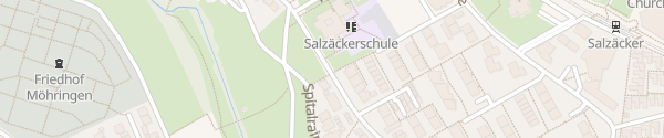 Karte Salzäckerschule Stuttgart