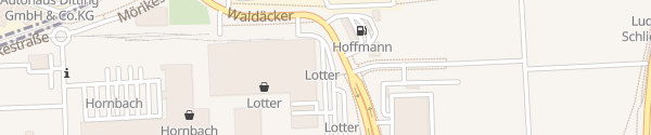 Karte Gebr. Lotter KG Ludwigsburg
