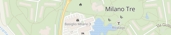 Karte Laghetto di Milano 3 Basiglio