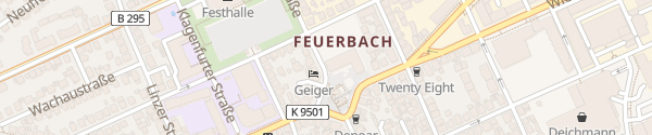 Karte Wilhelm-Geiger-Platz Stuttgart