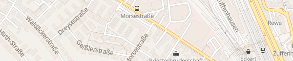 Karte Morsestraße Stuttgart