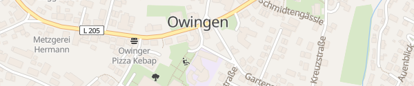 Karte Owingen Rathaus Owingen