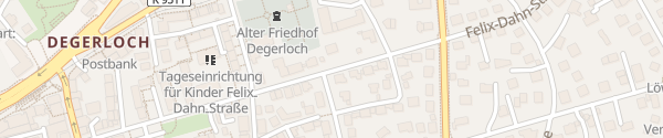 Karte Felix-Dahn-Straße Stuttgart