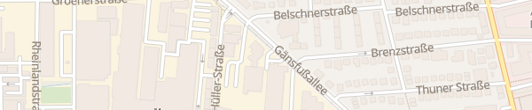 Karte Kundenzentrum Stadtwerke Ludwigsburg