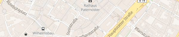 Karte Rathausgarage Stuttgart