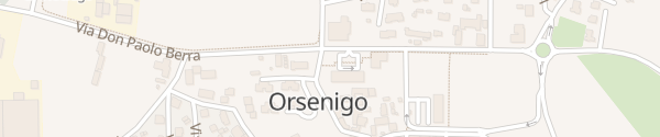 Karte Piazza del Filatoio Orsenigo