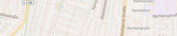 Karte Karl-Joos-Straße Kornwestheim