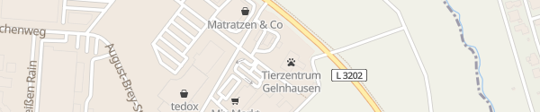 Karte Allego HEM Tankstelle Gelnhausen
