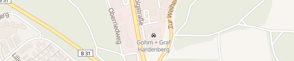 Karte Autohaus Graf Hardenberg Überlingen