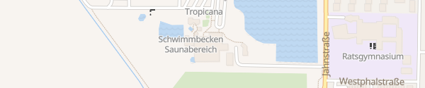 Karte Wohnmobilstellplatz Schwimmbad Tropicana Stadthagen