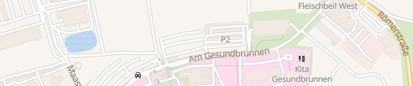 Karte Parkhaus SLK Klinikum Heilbronn