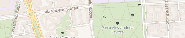Karte Parco Alessandrina Ravizza Milano