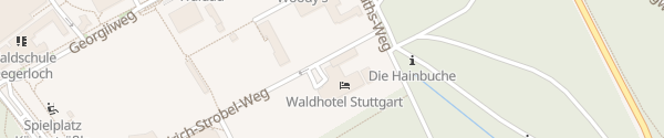 Karte Destination Charger Waldhotel Stuttgart Stuttgart