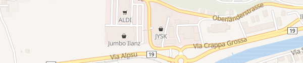 Karte Coop Ilanz