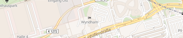 Karte Wyndham Stuttgart Airport Hotel Stuttgart