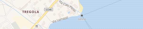 Karte Hotel Albergo Lenno Tremezzina